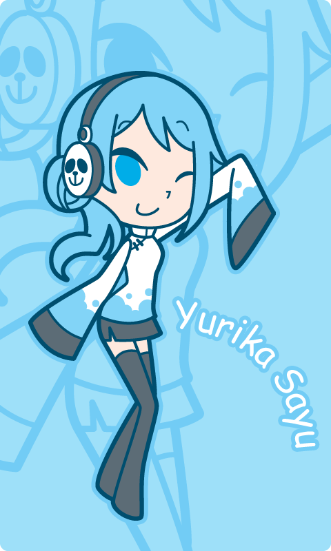  p>歌声合成软件utau的一位女性音源.