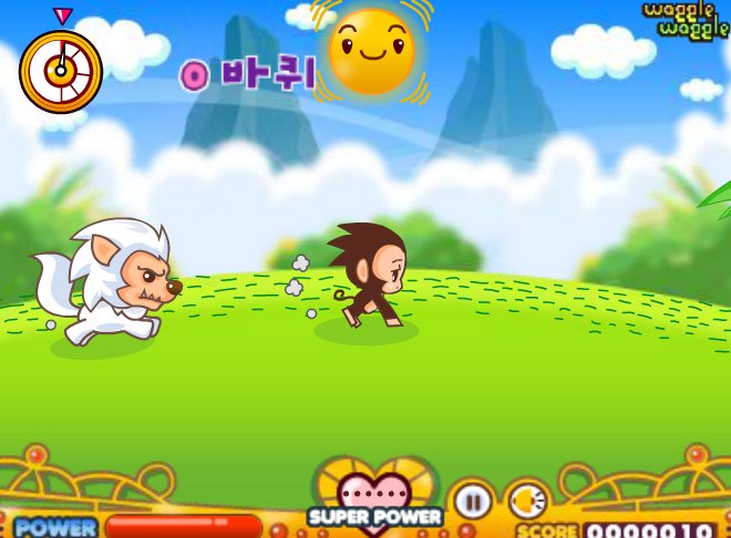  p>《大灰狼追小猴子》是一款动作类小游戏. /p>