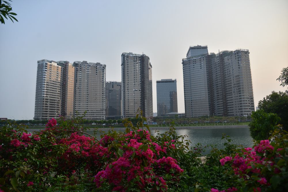  p>泰地海西中心位于厦门市海沧区海沧大道西侧,背湖面海,其中地上