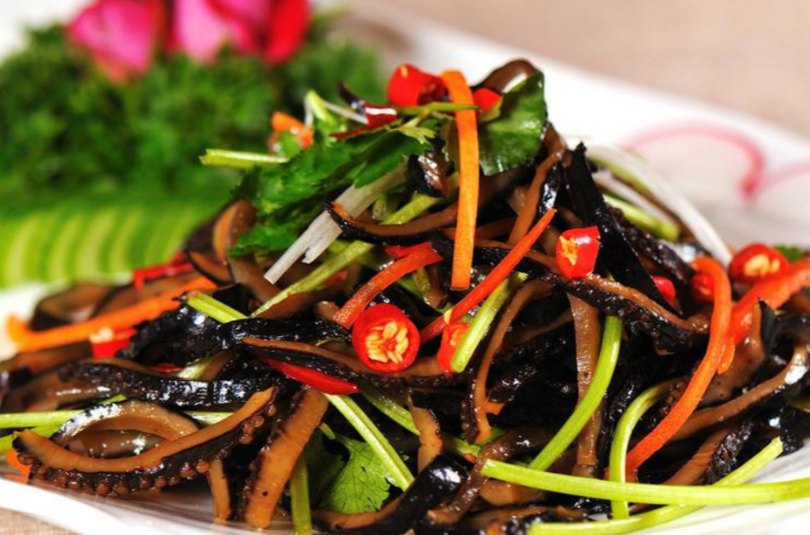  p>凉拌鲜海参是一道菜品,主料为鲜海参. /p>