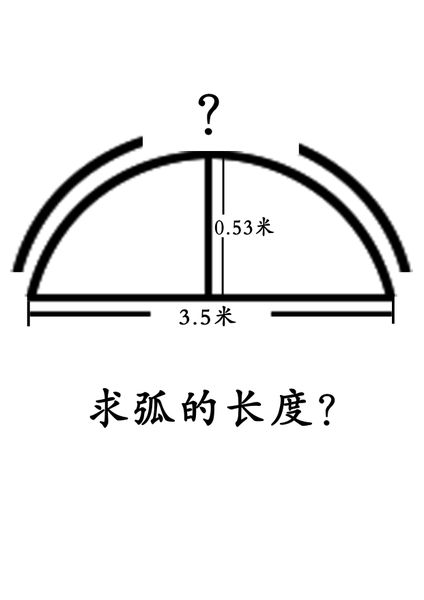 扇形计算公式