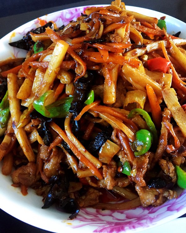 简易版鱼香肉丝