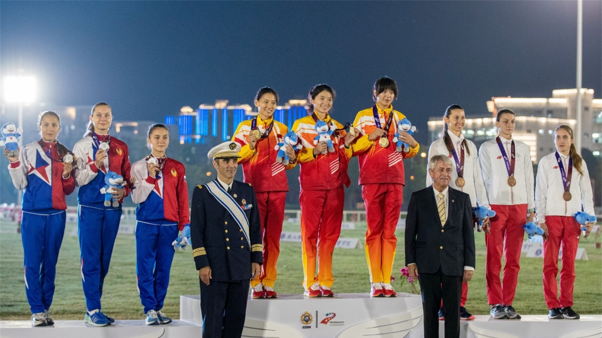 中国现代五项队