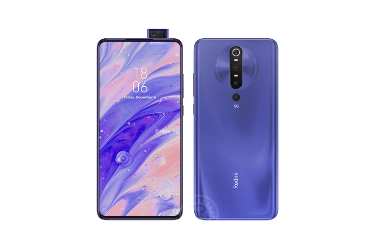 小米Redmi K30 Pro渲染图曝光，前置双摄？可信度较低_百科TA说