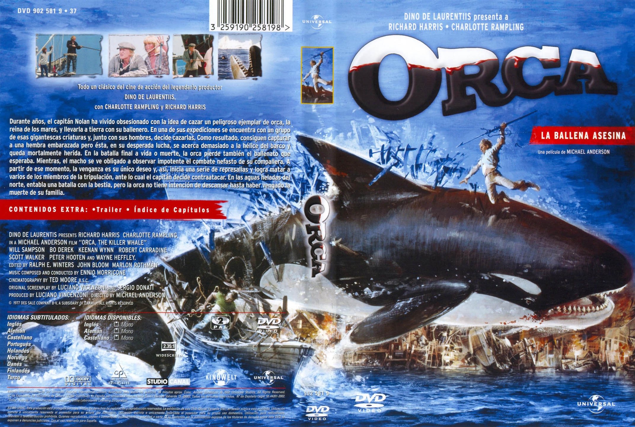 orca: killer whale the killer whale