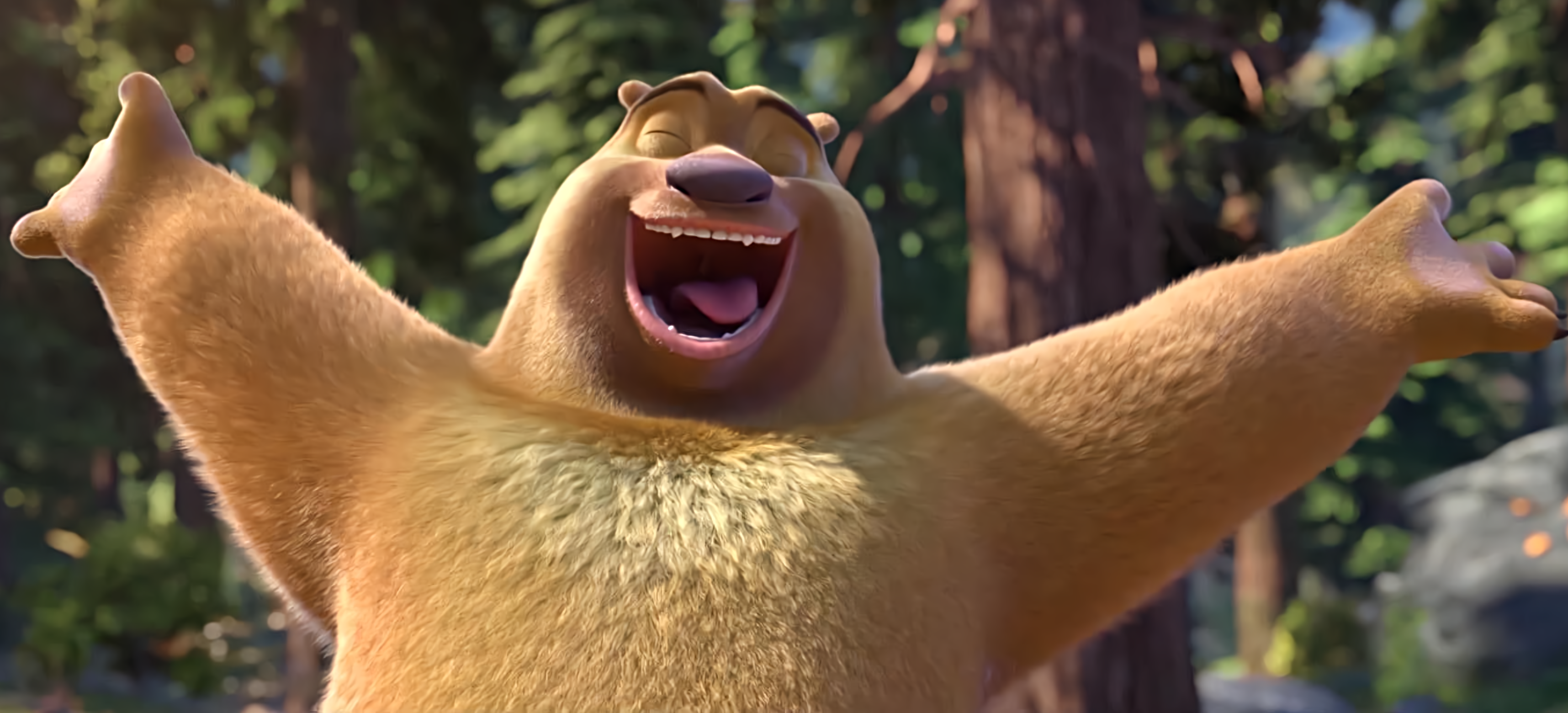 15,狗熊岭是熊出没中的丛林,位于东北地区的大兴安岭中那里都是纯天然