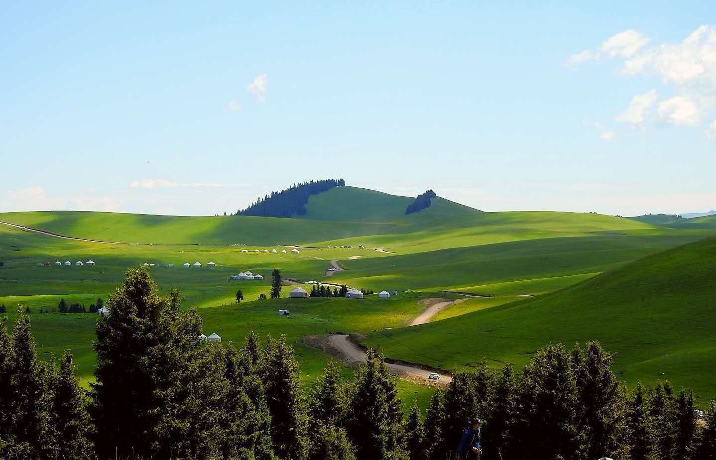 特克斯阿克塔斯姑娘峰景区
