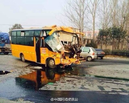 1·10山东兰陵校车事故