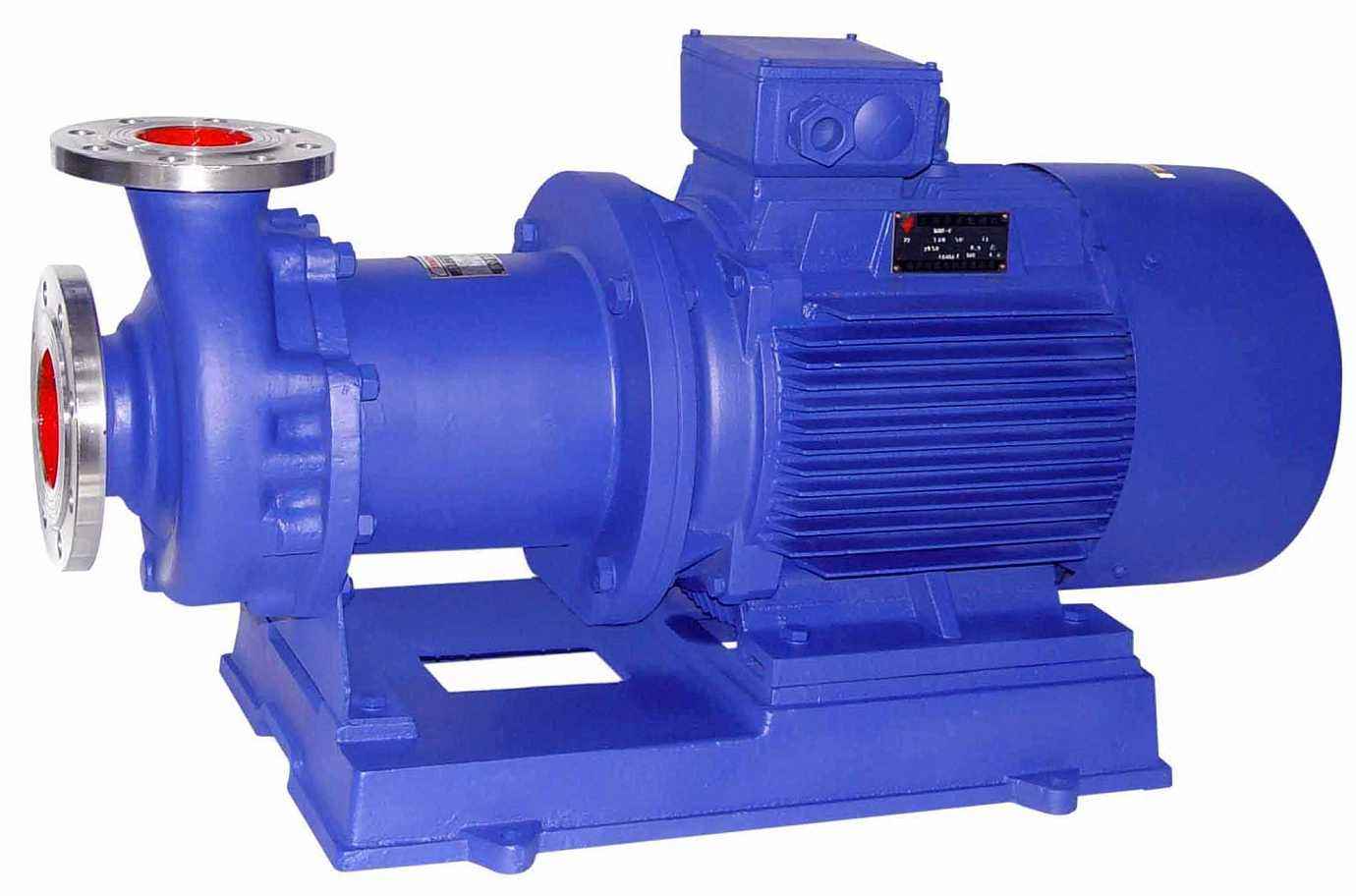  p>磁力驱动泵是应用永磁传动技术原理实现力矩的无接触传递的一种