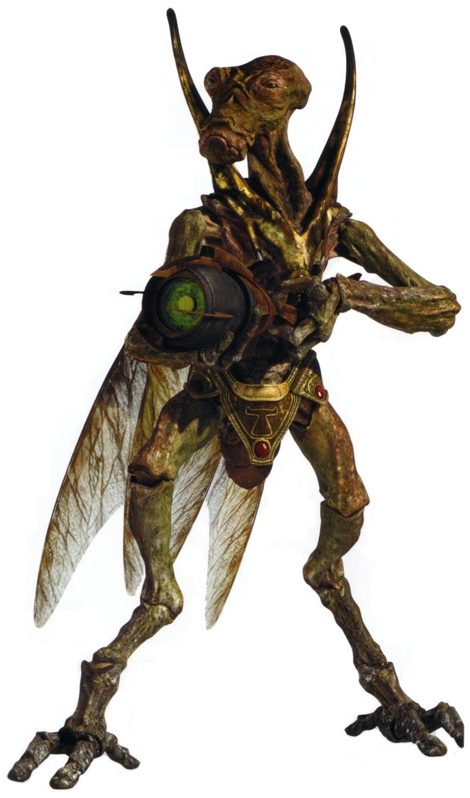 斯人(geonosian)是荒芜的岩石星球吉奥诺西斯(geonosis)的本土居民