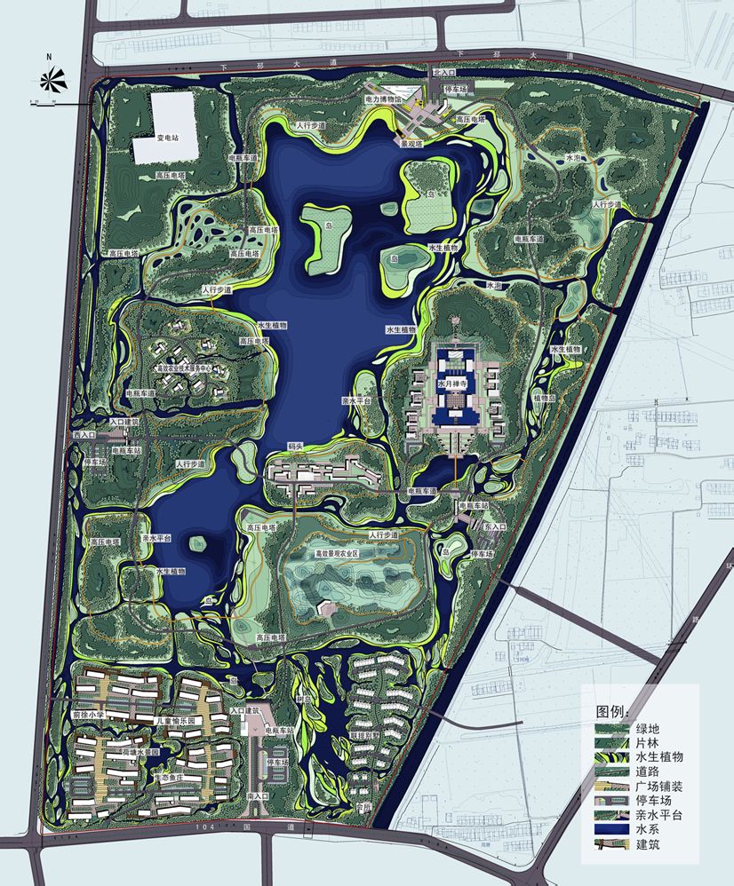 江苏睢宁白塘河省级湿地保护园区