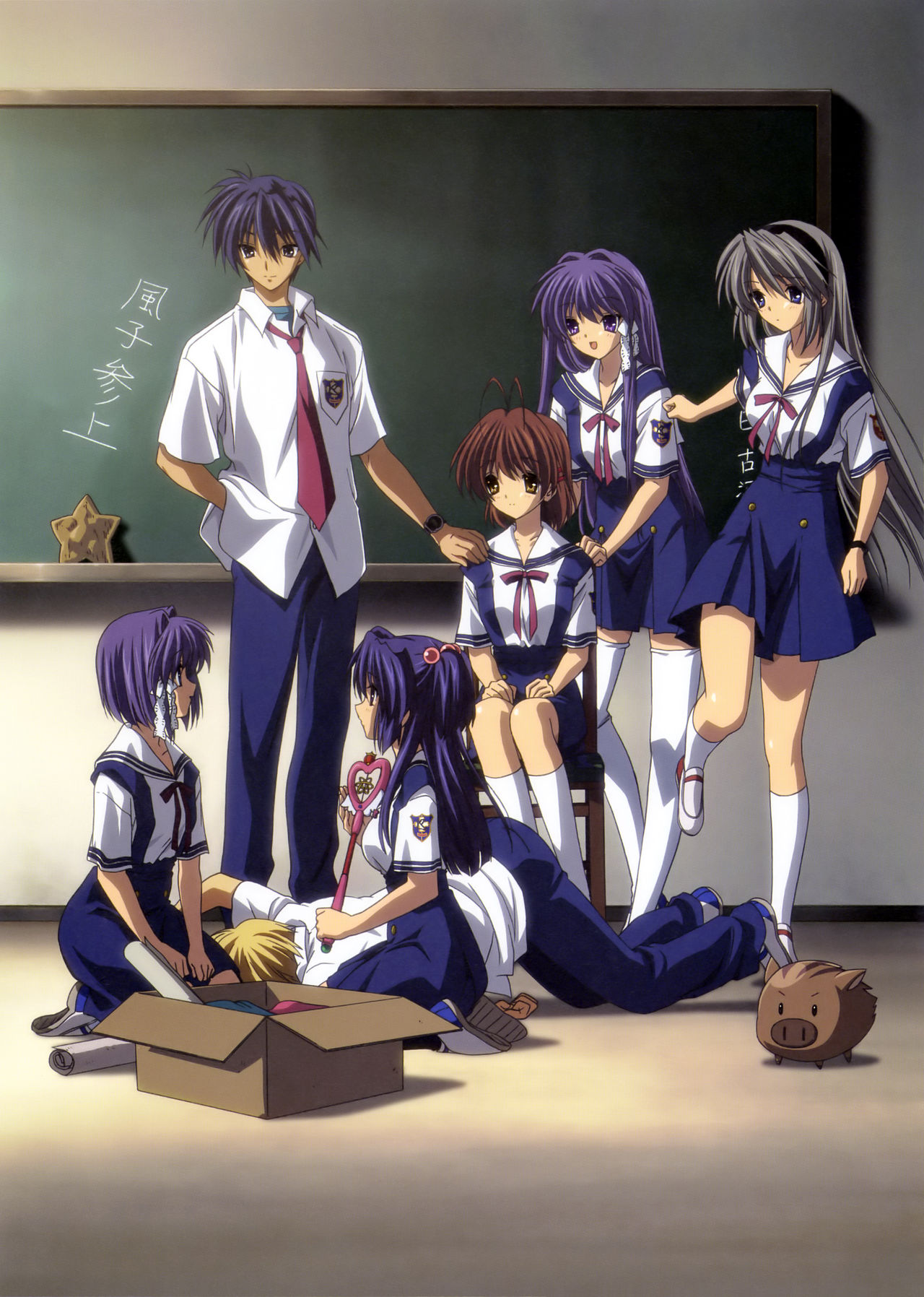 href="#" data-lemmaid="25452">clannad /a>》学园篇中的女主角之一