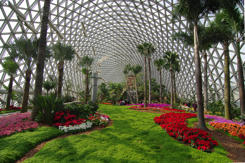  p>上海辰山植物园(shanghai chen shan botanical garden)位于 a