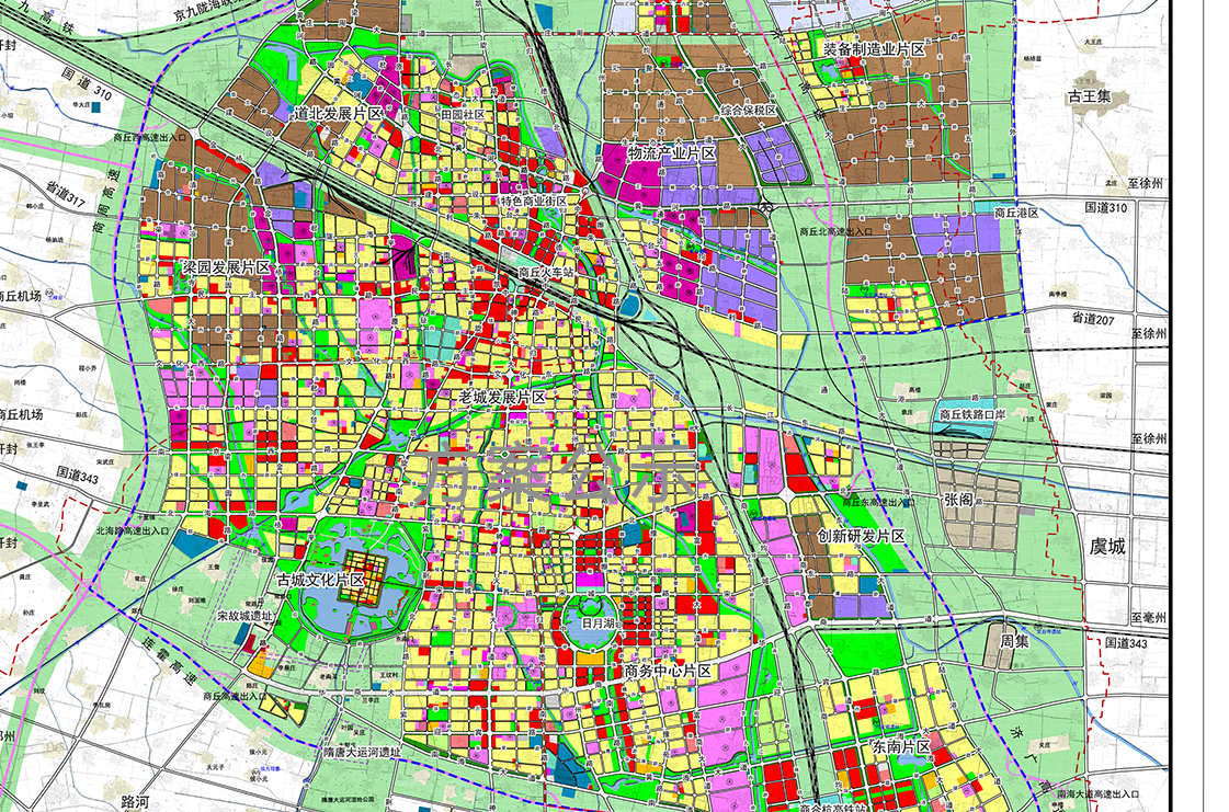 商丘市城市总体规划(2015—2030)