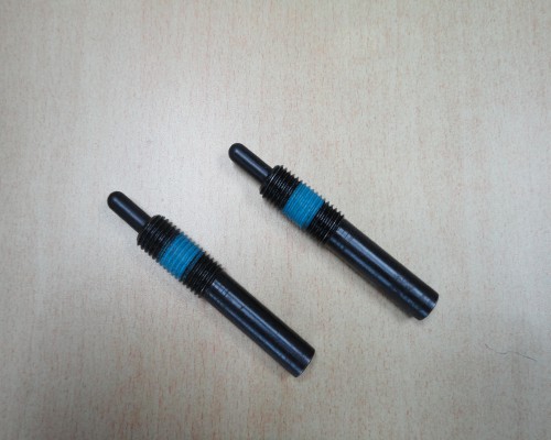  p>弹簧柱塞也叫球头柱塞,或者是定位珠/柱,是在螺牙内部装设弹簧