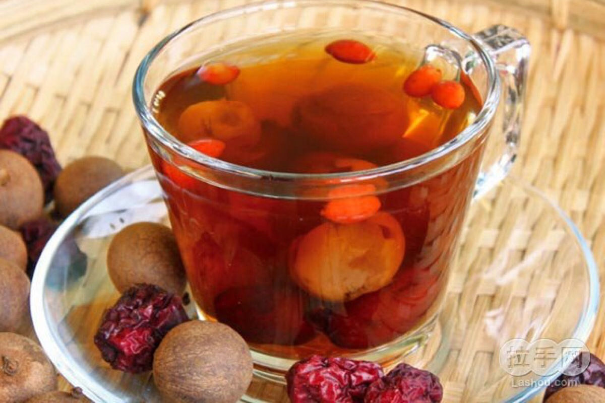 蜂蜜桂圆红枣茶