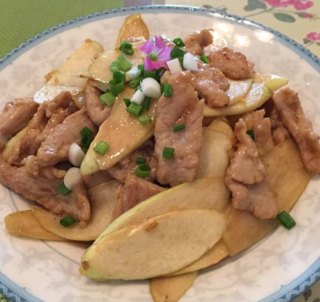 高笋炒肉