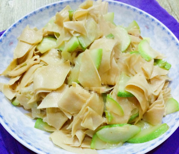 素炒西葫芦豆腐