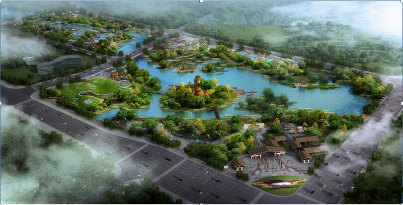 重庆金凤花房子湿地公园