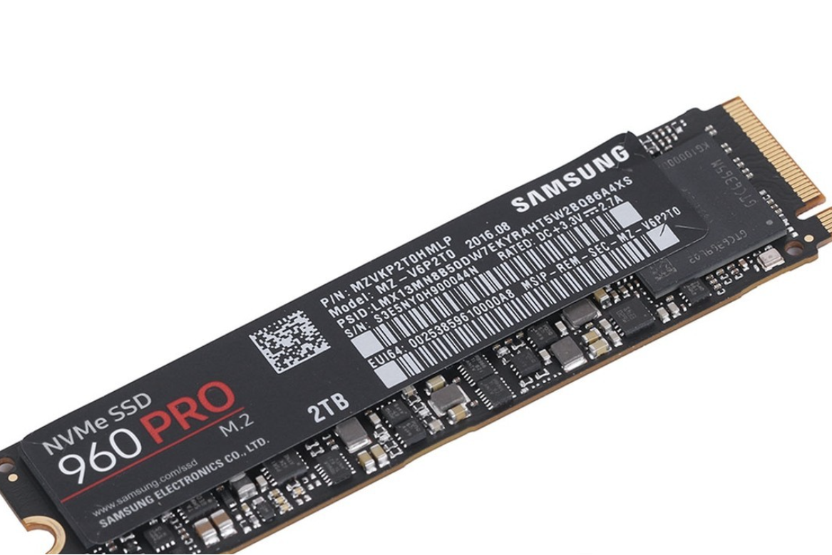 三星960 pro nvme m.2(2tb)固态硬盘