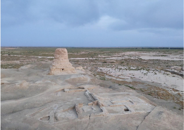 <p>莫尔寺遗址风光
