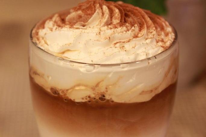 冰咖啡奶冻