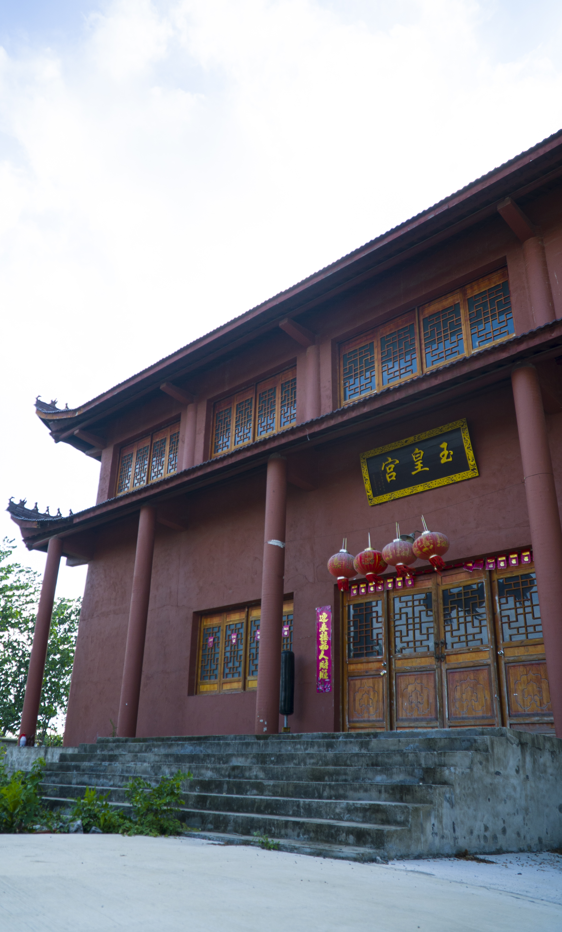 玉皇宫坐落于南京市浦口区桥林街道周营社区