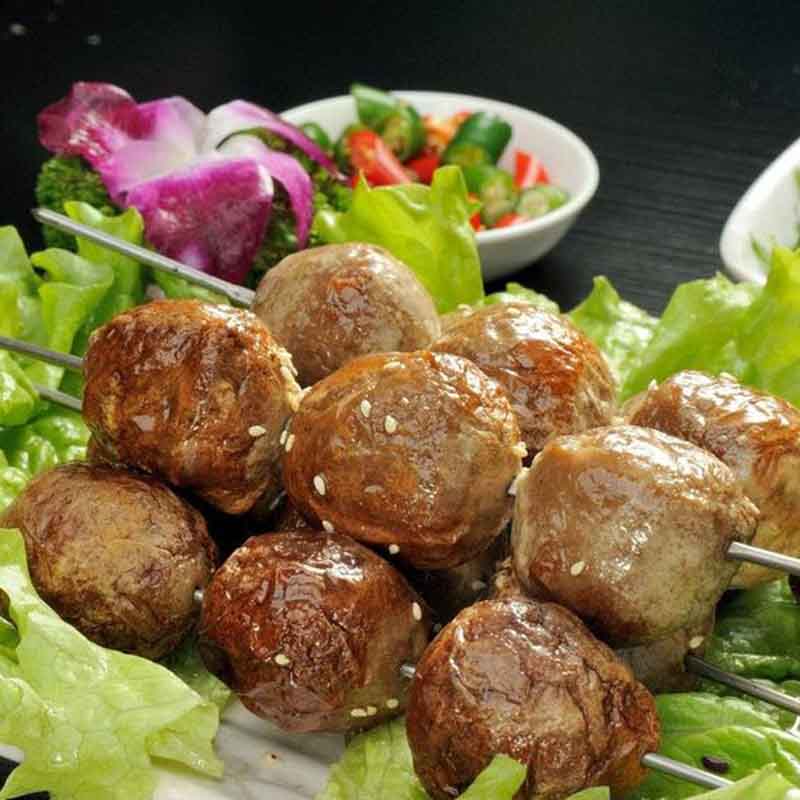 串烧牛肉丸