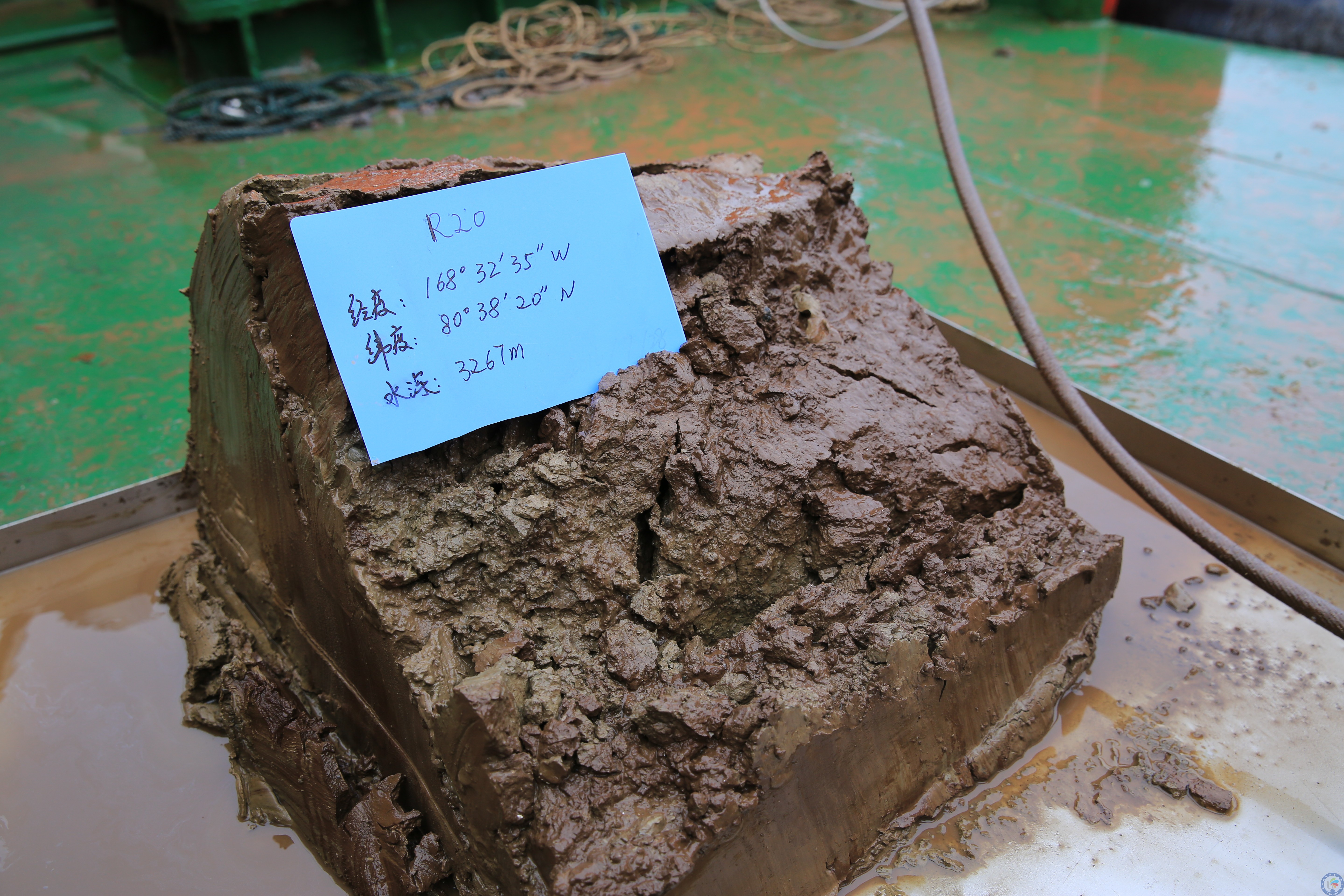 7次北极考察加拿大海盆箱式沉积物arc7_r20