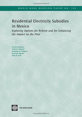 residential electricity subsidies in mexico (world bank working