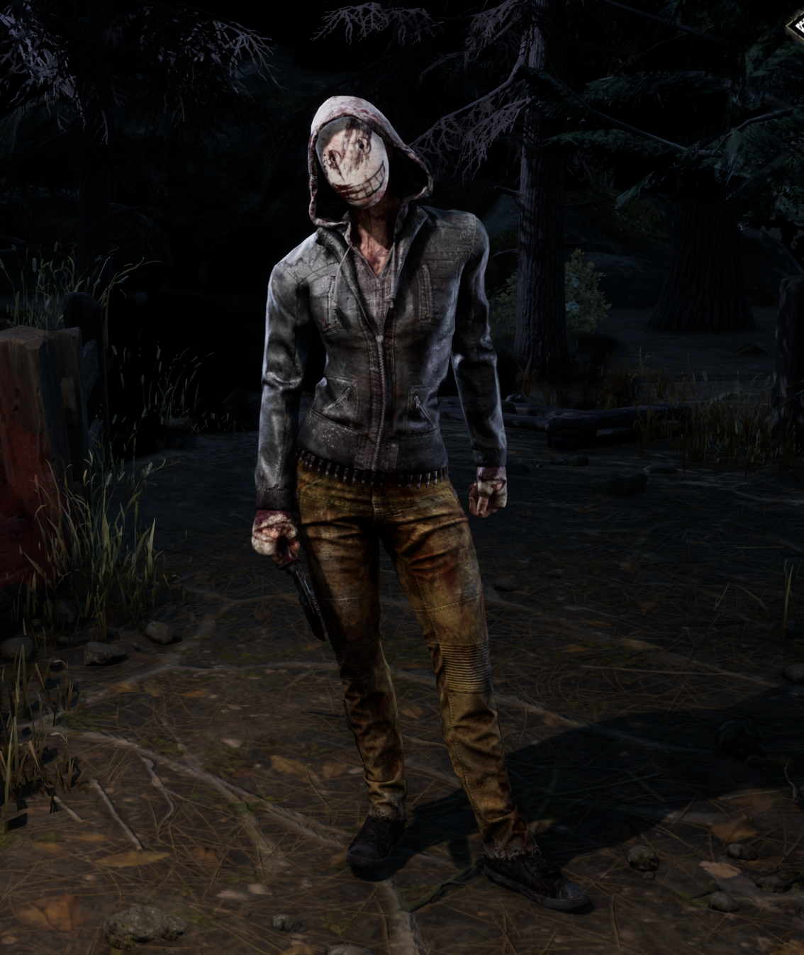 ="19774917">黎明杀机 /a>》中的屠夫角色,一共4人(皮肤)默认为弗兰克