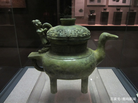 中国古美術 西周 青銅器 匍雁形盉 禮器 酒器 銘文 邢国 周代 古代青銅