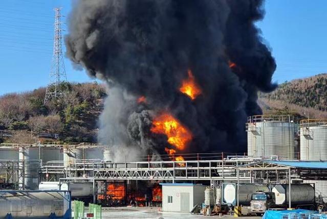 12·13韩国全罗南道化工厂爆炸事故