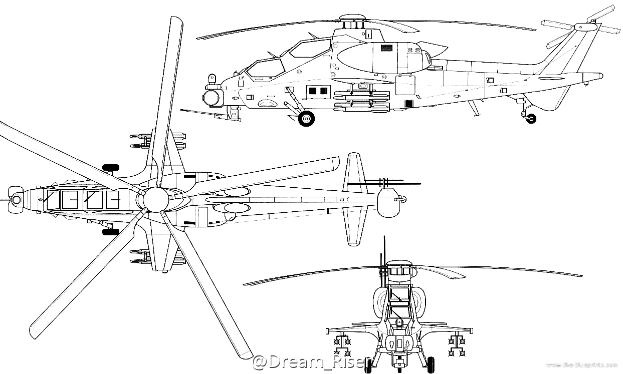 武直—10型攻击直升机