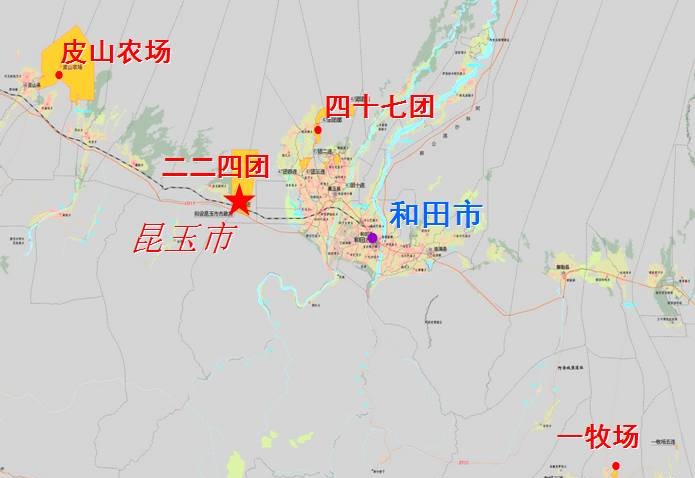  p>新疆生产建设兵团第十四师,位于 a href="#" data-lemmaid="551447