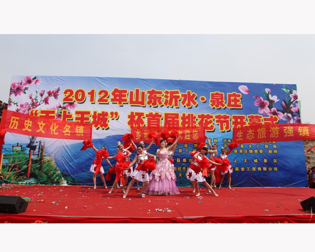 沂水泉庄桃花节
