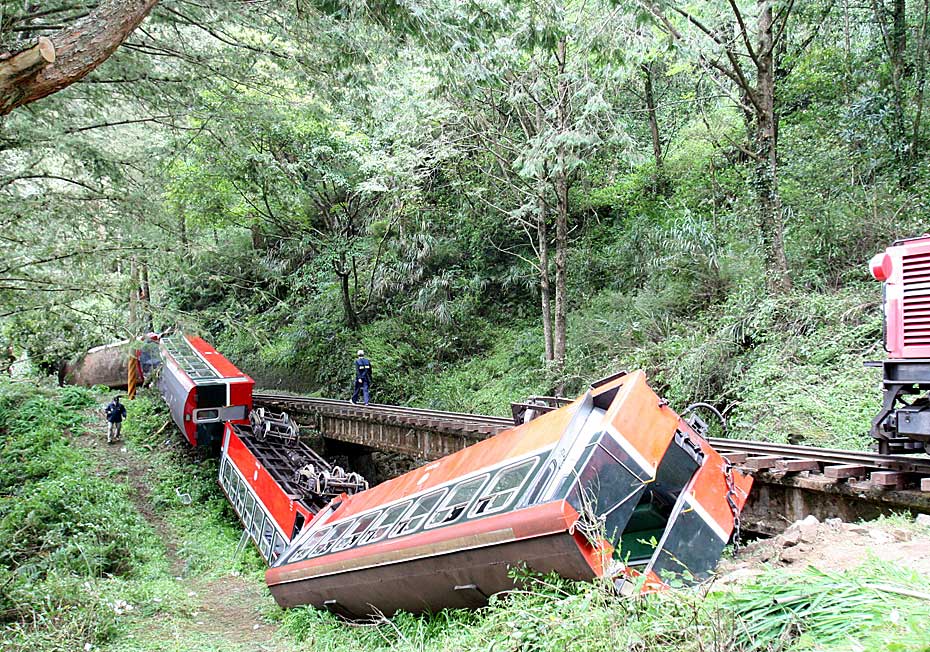 4·27台湾阿里山小火车翻覆事故