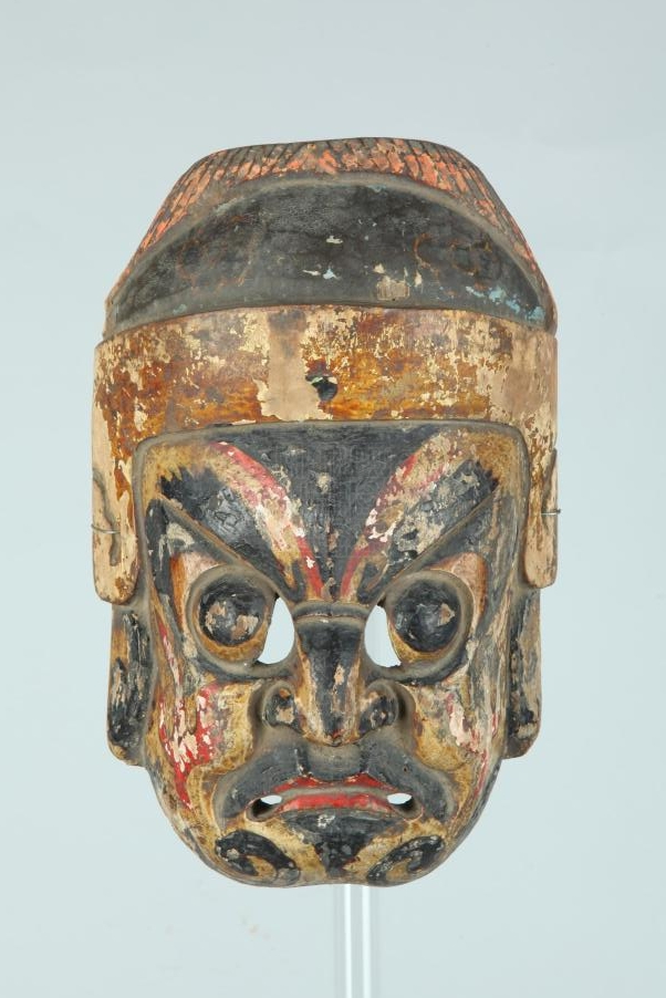 清傩戏"开路将军"面具