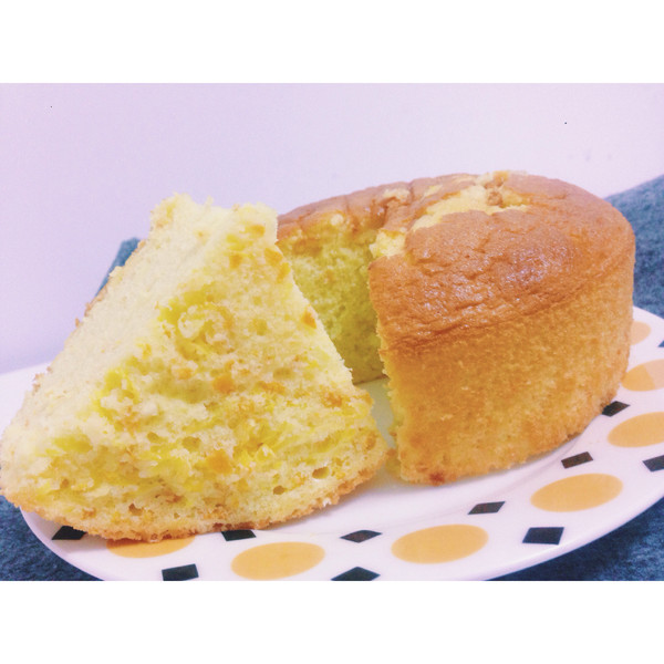 胡萝卜香橙海绵蛋糕