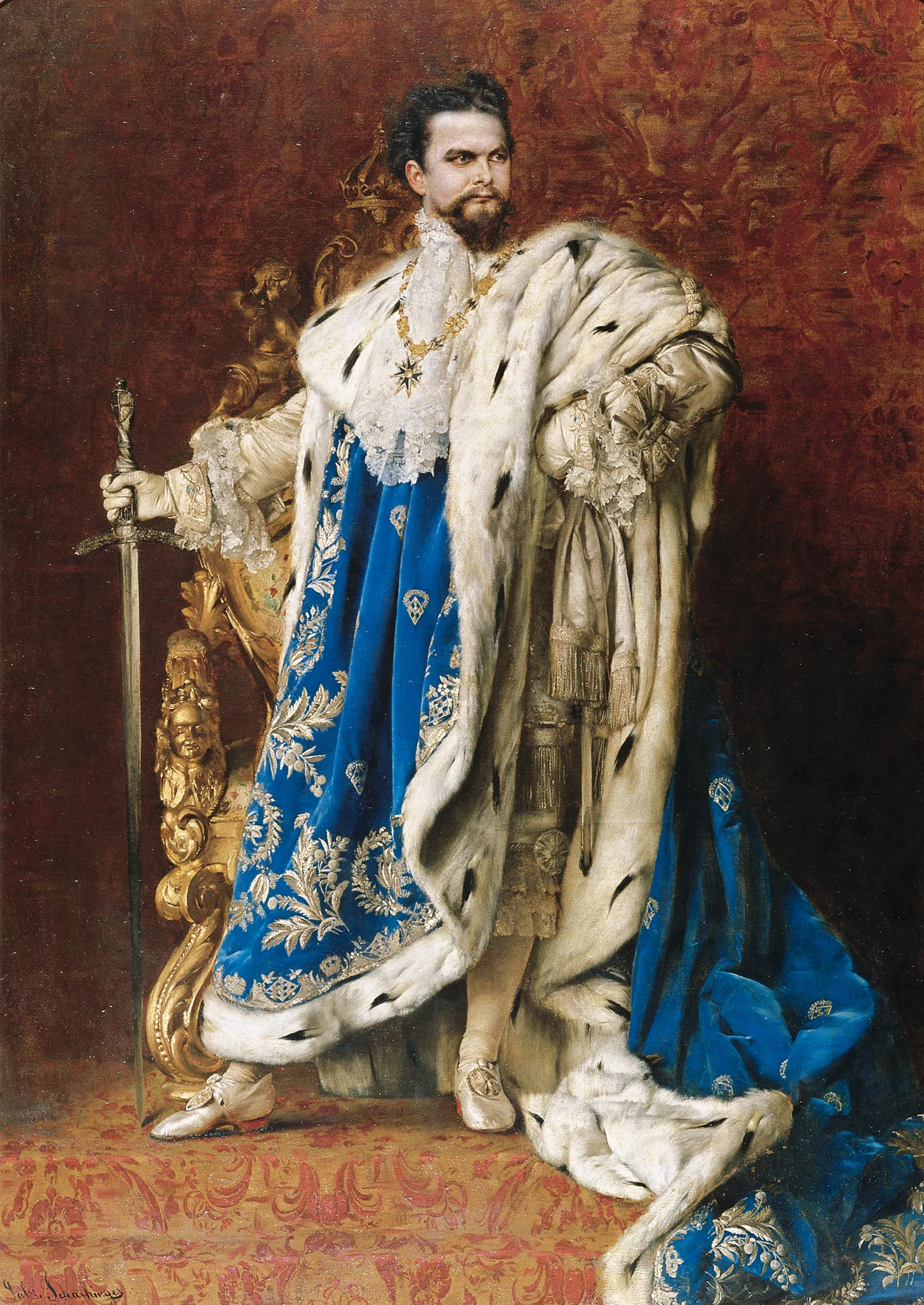  p>路德维希二世 ludwig ii(1845年8月25日—1886年6月13日).