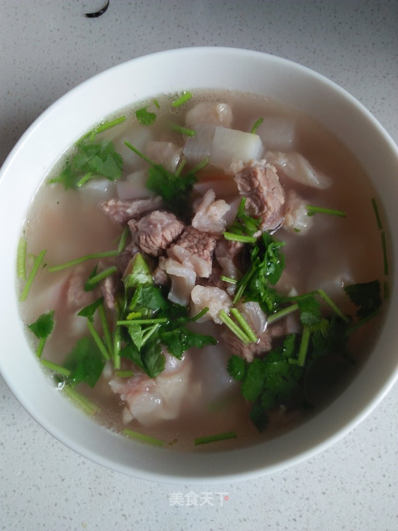 萝卜牛肉清汤