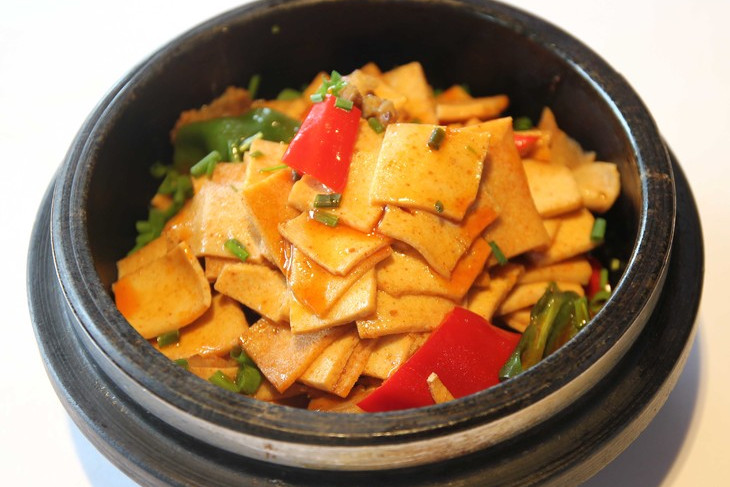 石锅千叶豆腐