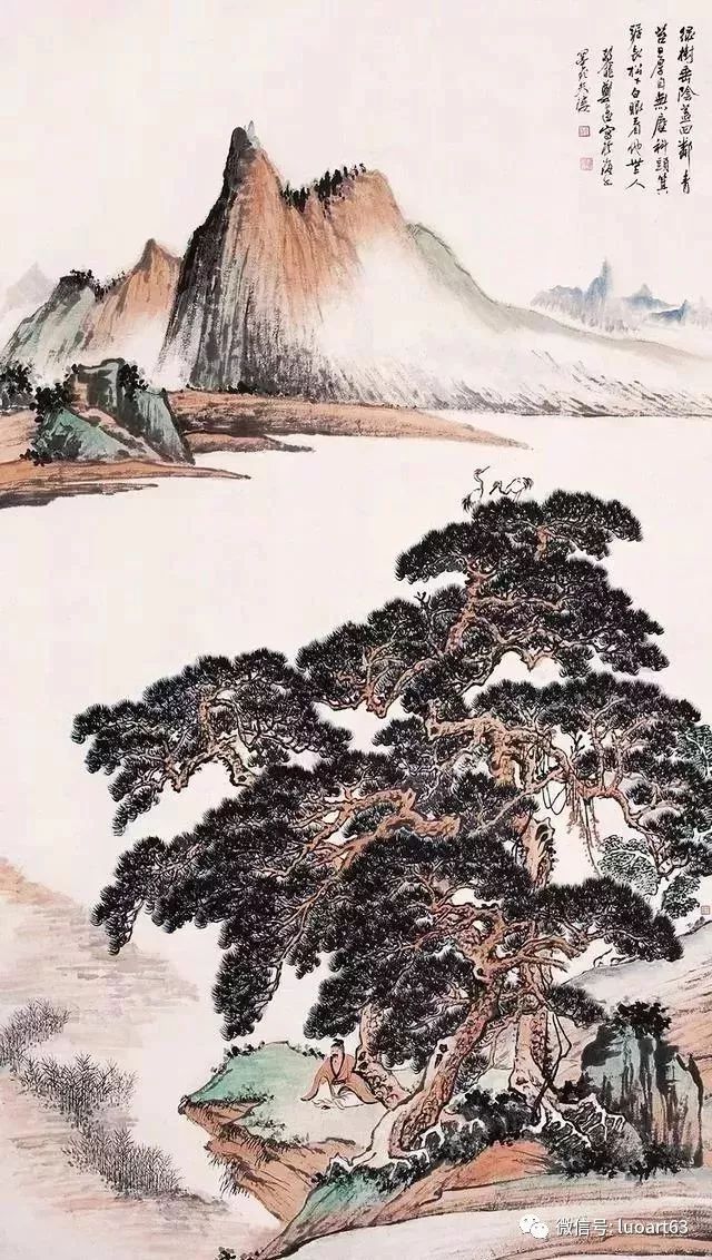 鄭午昌 山水畫 山水畫 鄭午昌