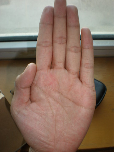  p data-id="gnwhsvy7pl">掌纹鉴定是根据人的手掌各部位的屈肌褶纹