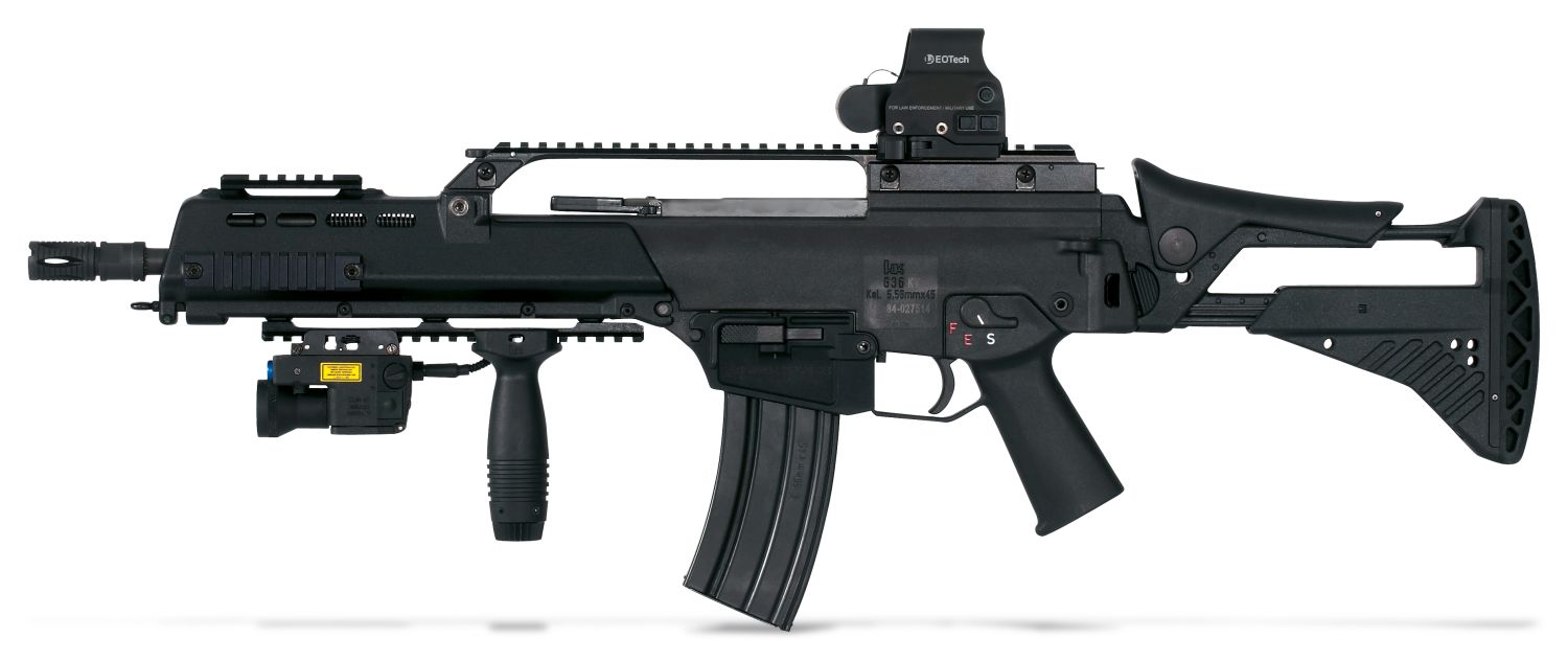 g36 assault rifle,德文:gewehr g36,又称为:g36突击步枪),是德国