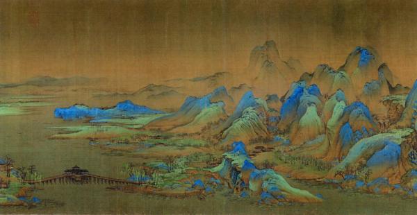 千里江山图（中国十大传世名画之一）_百度百科