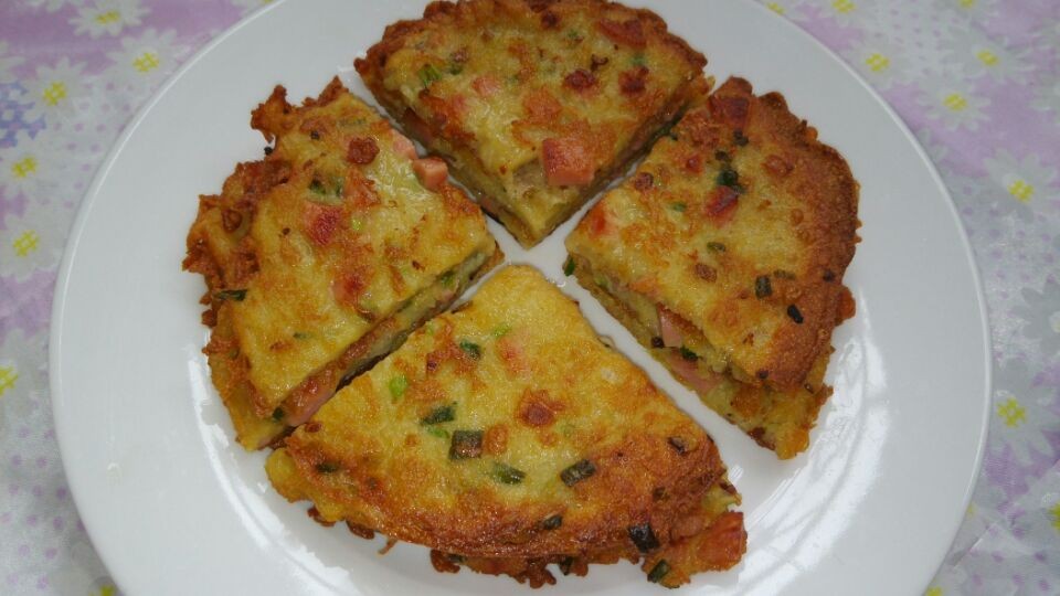 葱香土豆煎饼