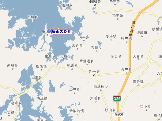 余干康山忠臣庙