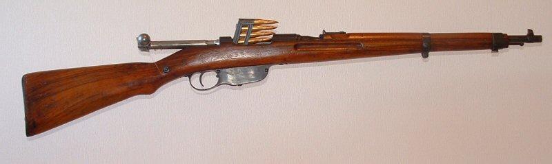 曼利夏直拉式枪机步枪