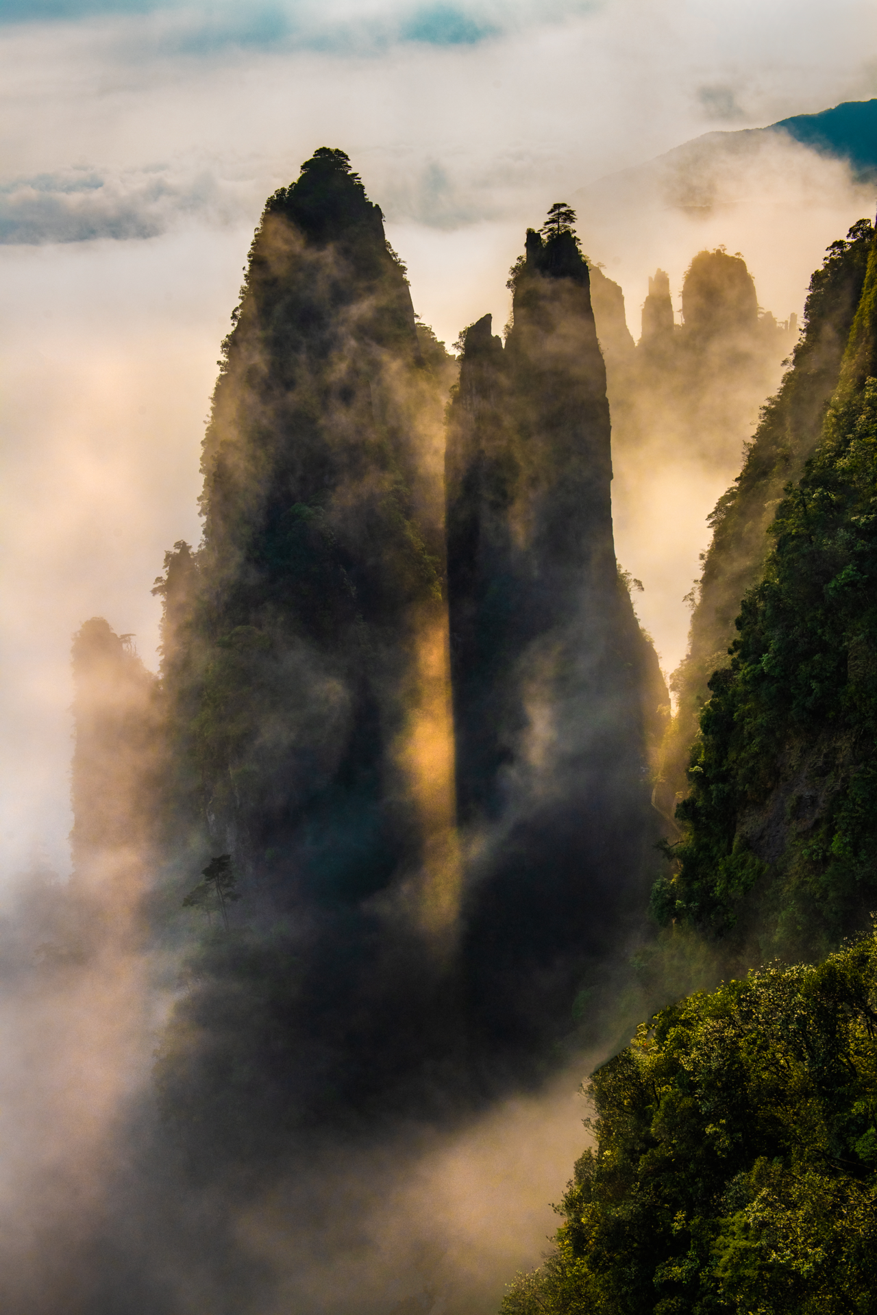 莽山五指峰景区